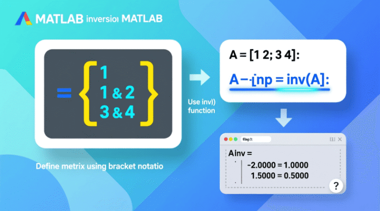 How to Calculate Inverse of a Matrix in MATLAB – Complete Guide